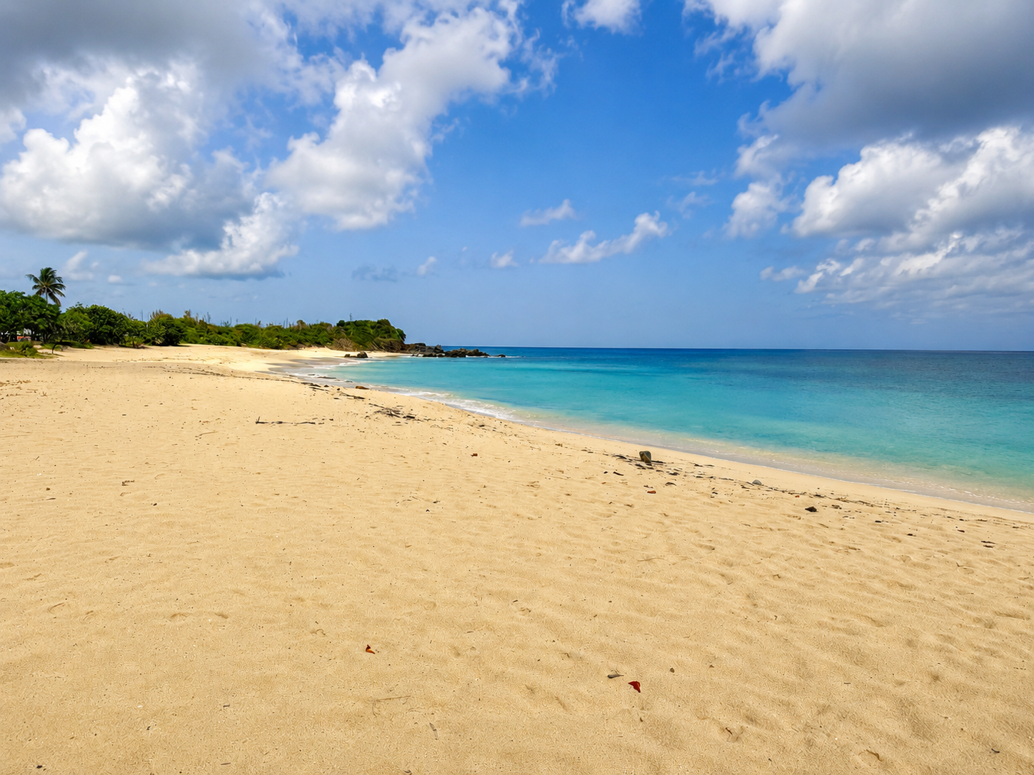 Plage Happy Bay à Saint-Martin
