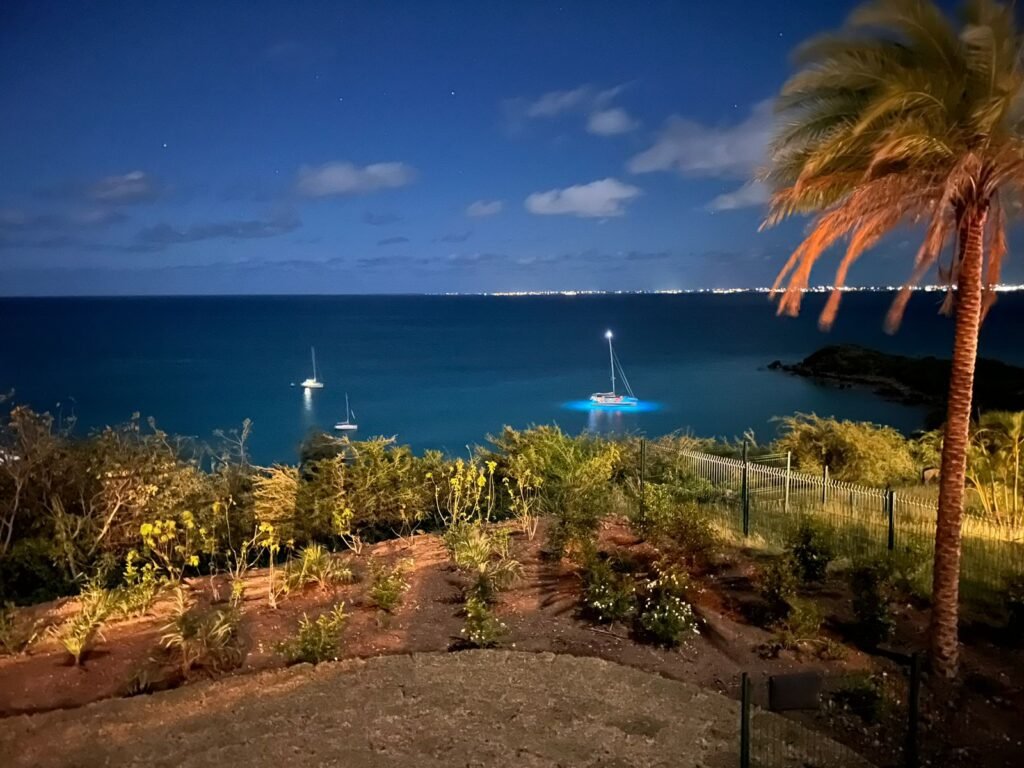 Vue mer à la villa Happy View à Saint-Martin