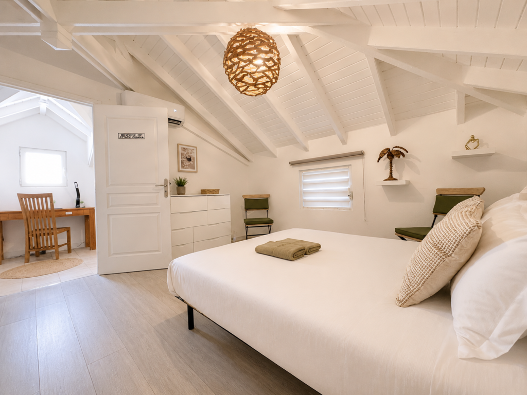 Chambre de la Villa Sunset à Saint-Martin